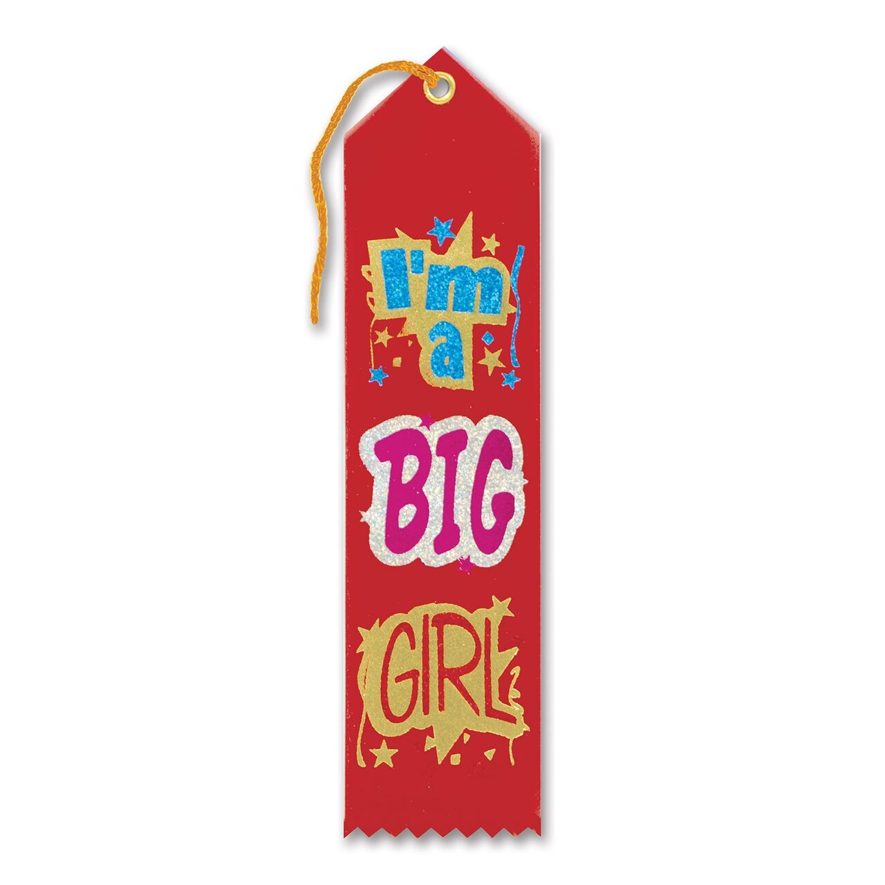 I&#x27;m A Big Girl Award Ribbon (Pack of 6)